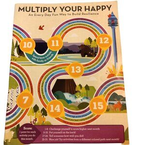 Multiply Your Happy Every Day Map to Resilience Family Guide